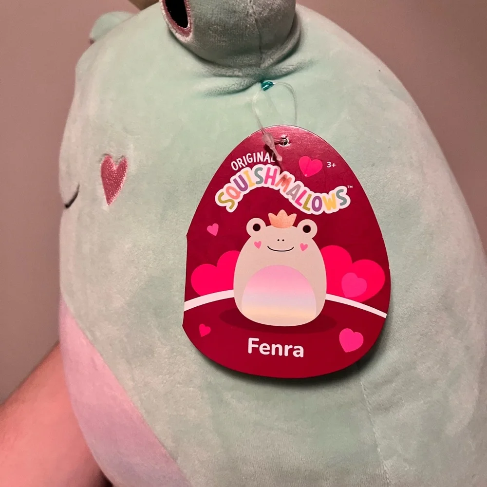 Squishmallow 12” Fenra The Frog NWT - Picture 2 of 3